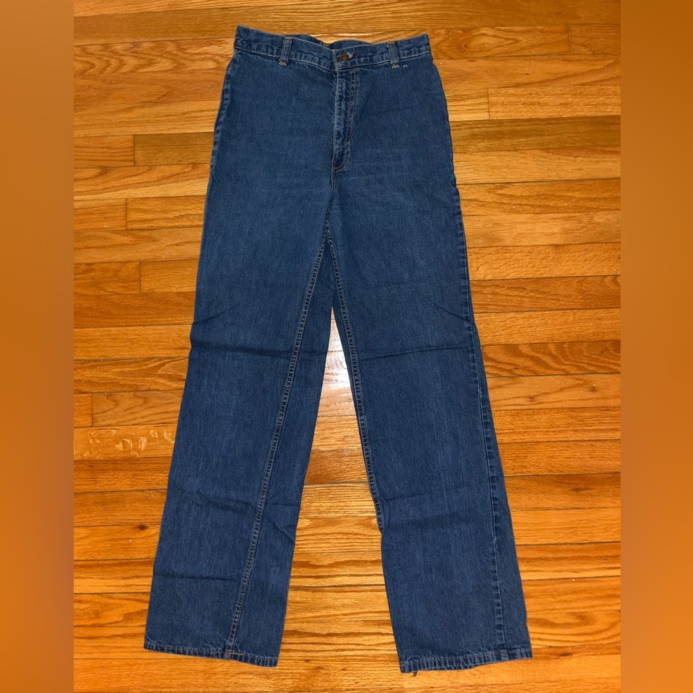 Vintage Levi's Plowboy Jeans 60s 70s Farmers Mechanics and Miners 26x32